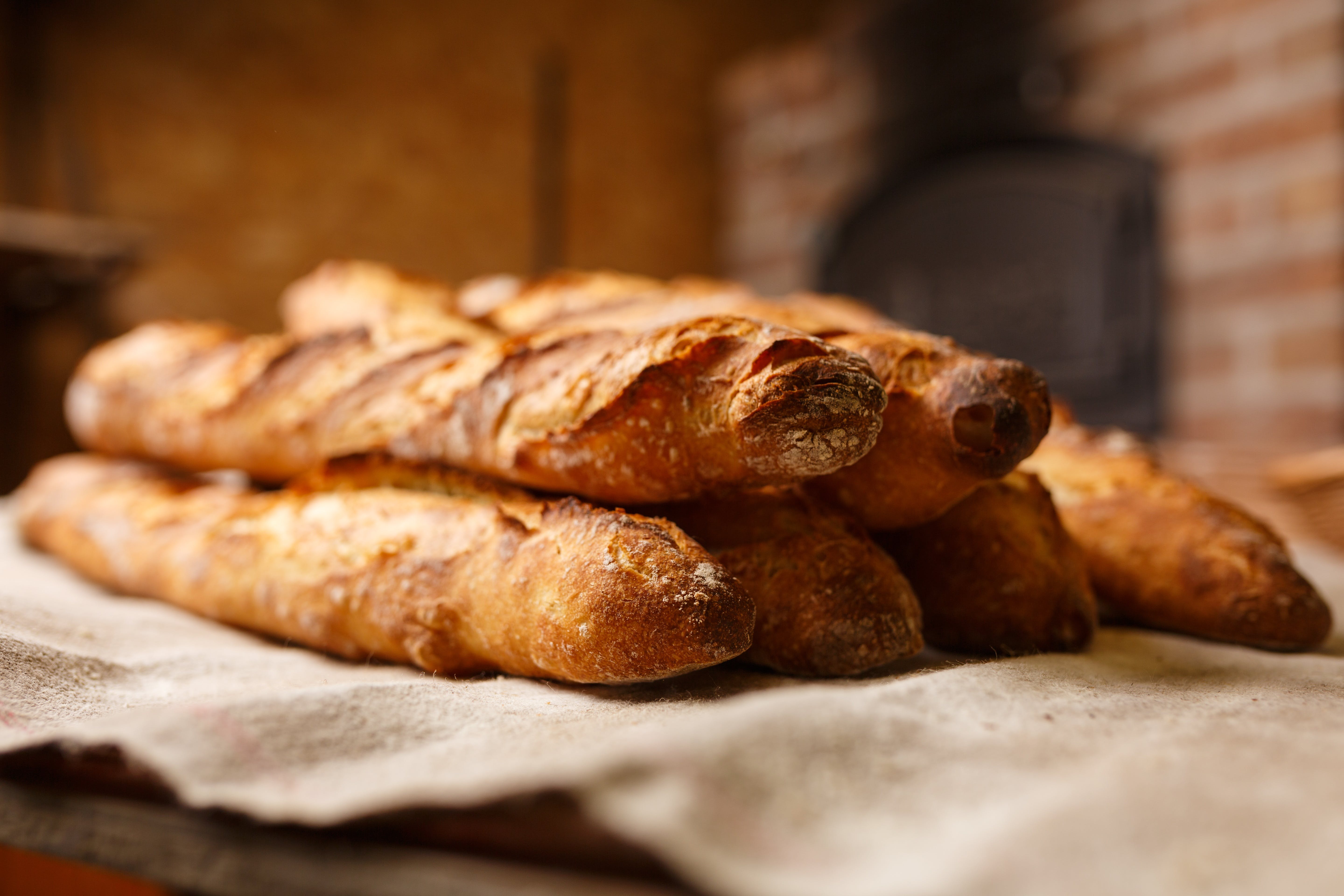 Bread baking process